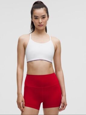 NWT Lululemon Flow Y Mid-support Bra *Logo